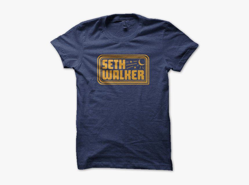 Seth Walker Tshirt Stars And Moon - T Shirt, HD Png Download