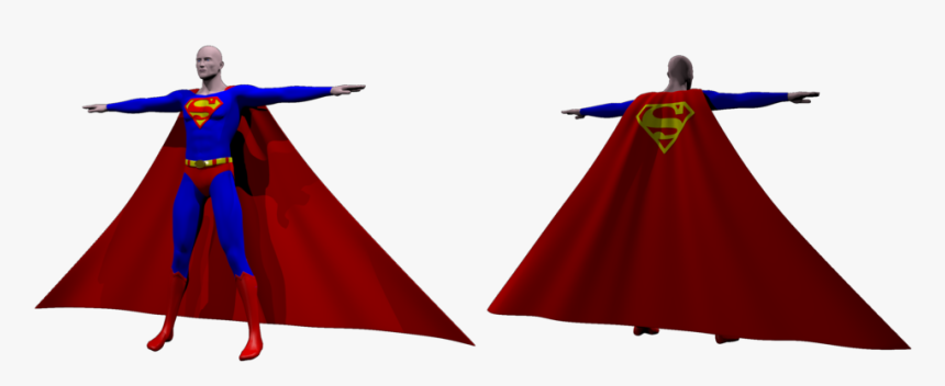 Cape, Hd Png Download , Png Download - Superman - Crimson & Gray Shield, Transparent Png