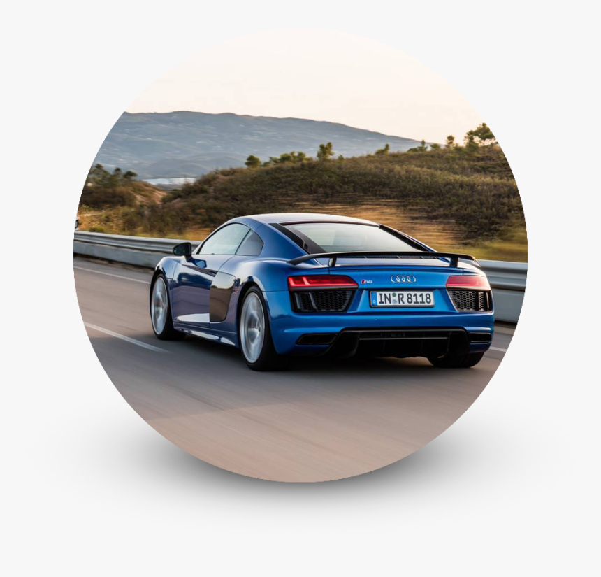 Car Shipping - 2017 Audi R8 Plus Ara Blue, HD Png Download
