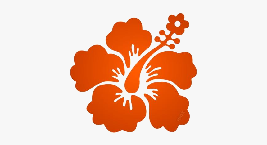 Hibiscus Flower Png Image Clipart - Tropical Flower Clipart, Transparent Png