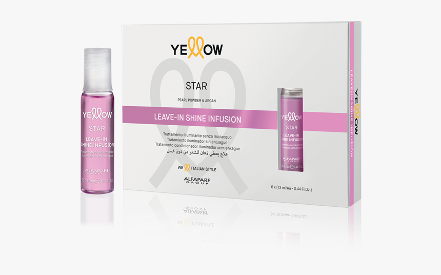 Leave-in Shine Infusion - Yellow Star Leave In Shine Infusion, HD Png Download