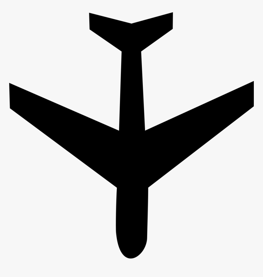 Plane Svg Icon, HD Png Download