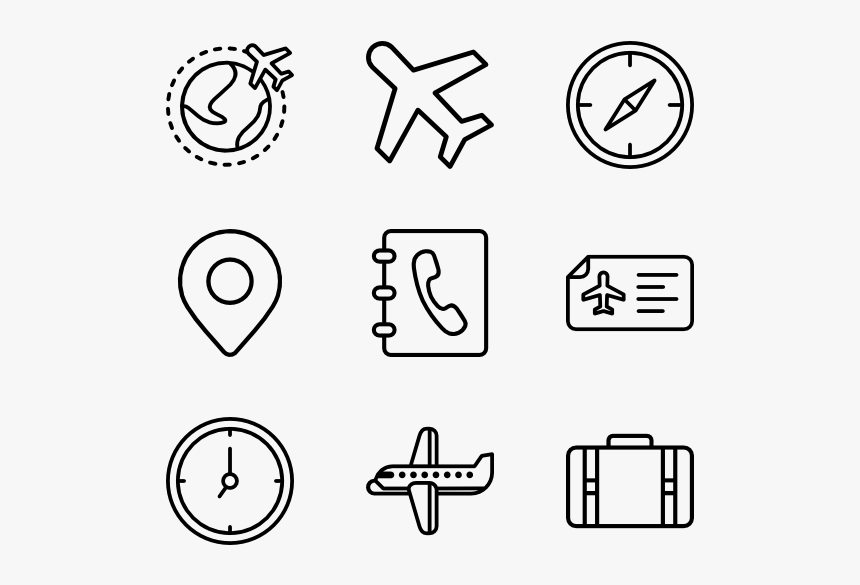 Airport - Vector Login Icon, HD Png Download