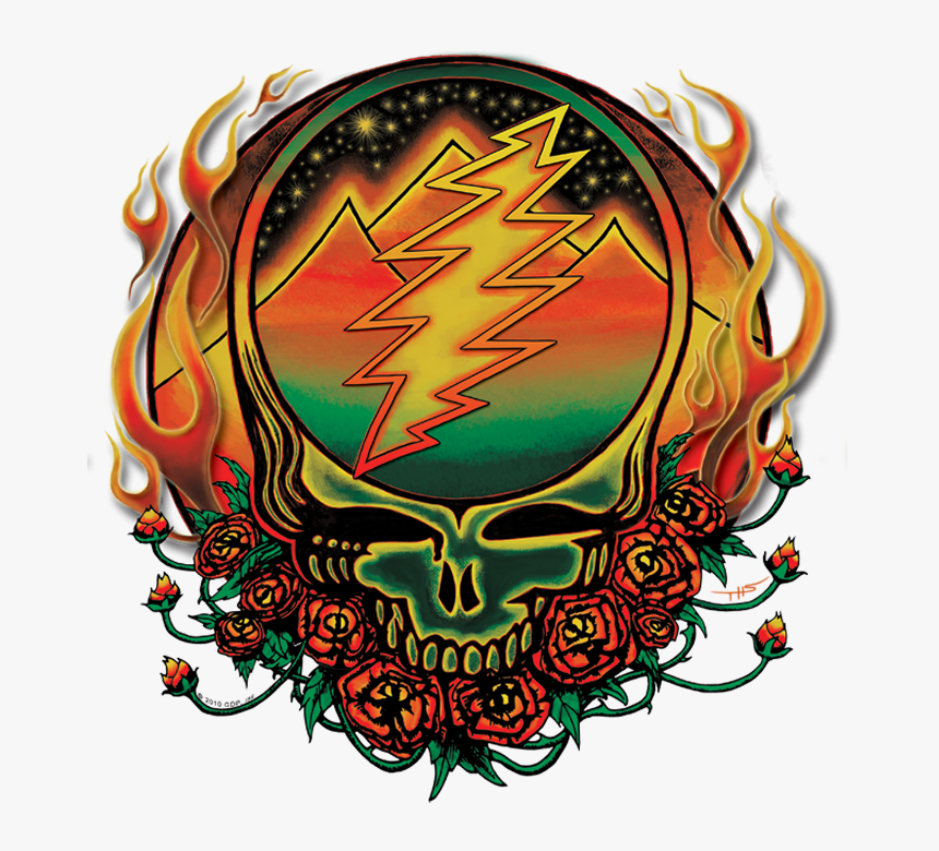 Grateful Dead Png - Grateful Dead Steal Your Face Art, Transparent Png