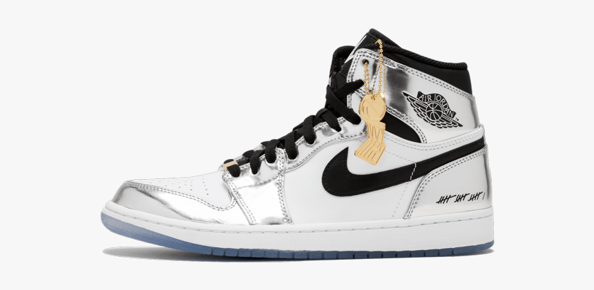 Jordan 1 Pink And Grey, HD Png Download