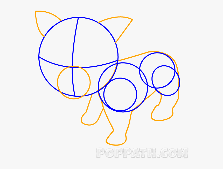 To Draw A Happy Dog, There Are Several Things To Put - Cartoon, HD Png Download