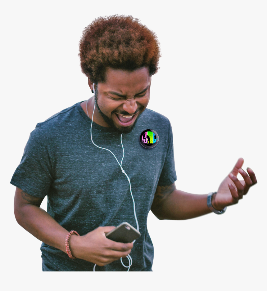 Beam Smart Button - Afro, HD Png Download