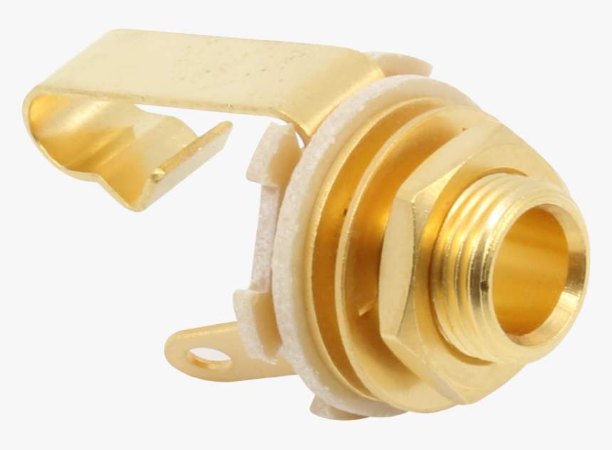 Switchcraft, ¼ , Mono 2-conductor, Open Circuit, Gold - Bellows, HD Png Download