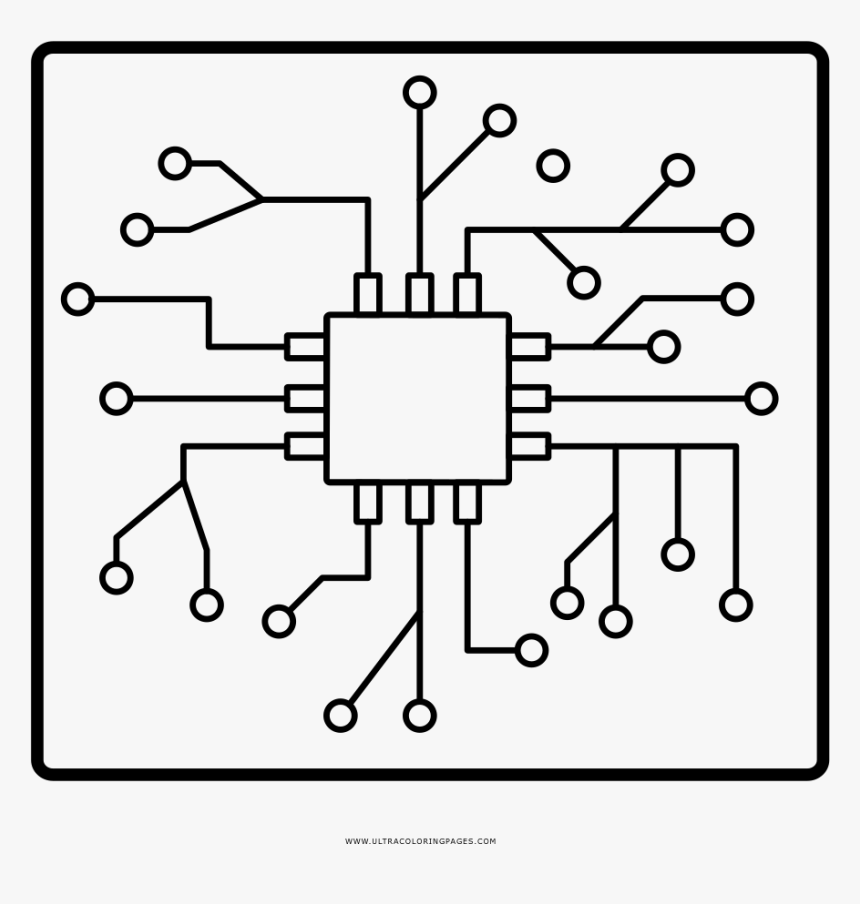 Transparent Microchip Png - Agriculture Technology Vector Icons, Png Download