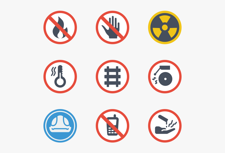 Warning Signs - Circle, HD Png Download