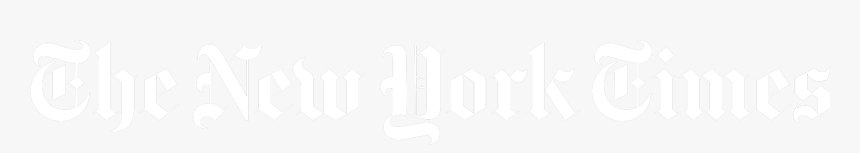New York Times Logo White, HD Png Download