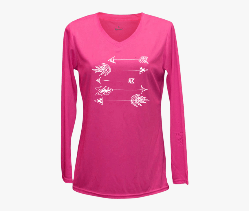 Long-sleeved T-shirt, HD Png Download