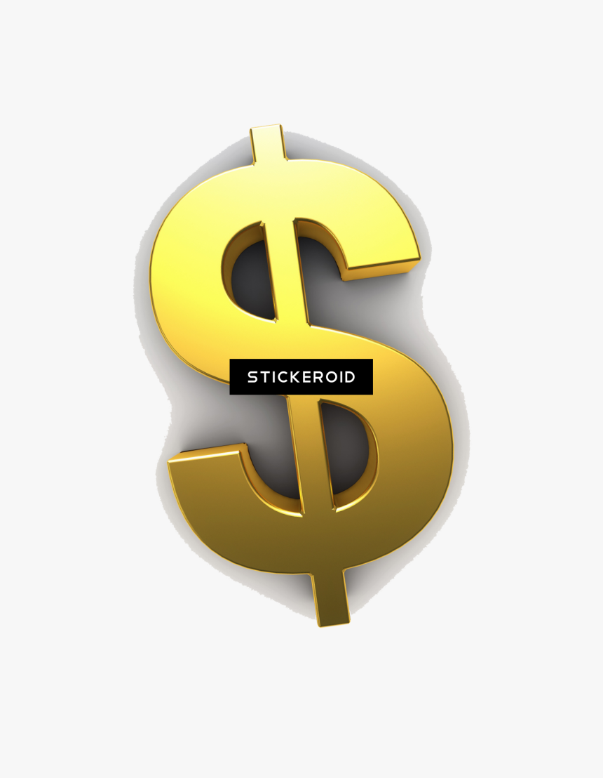 Lakshmi Gold Coin Coins - Gold Dollar Sign, HD Png Download