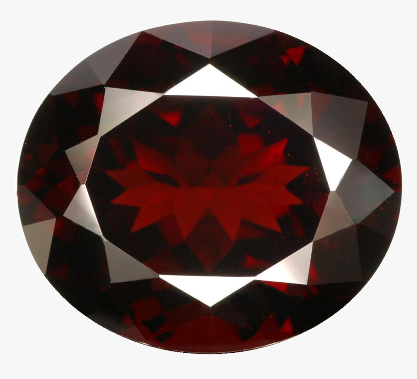 Indian Red Normal Color Garnet - Garnet Gemstone, HD Png Download