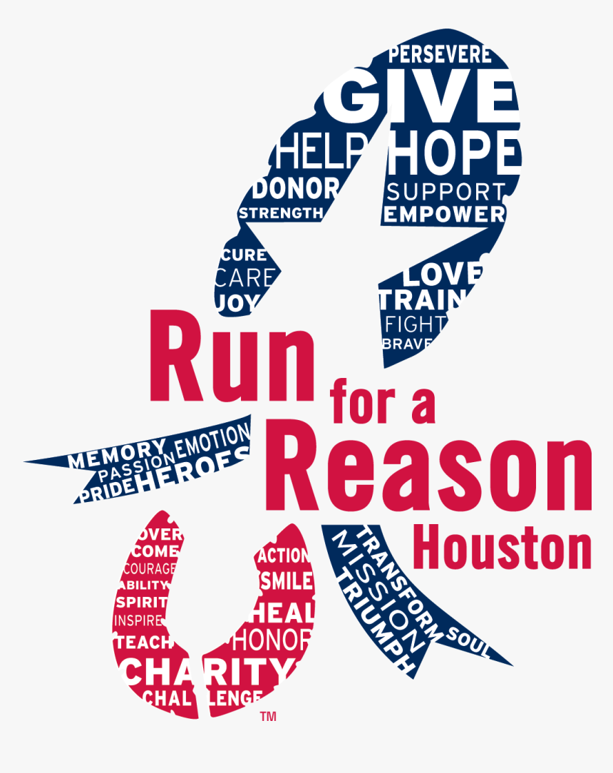 Houston Marathon Run For A Reason, HD Png Download