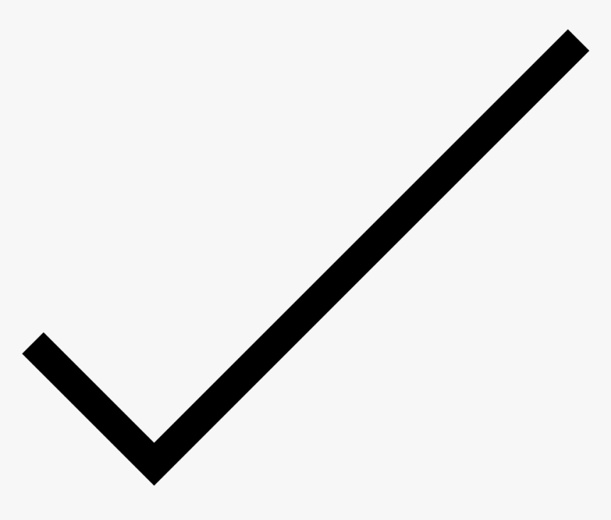 Clip Art Black And White Stock Checkmark Transparent, HD Png Download