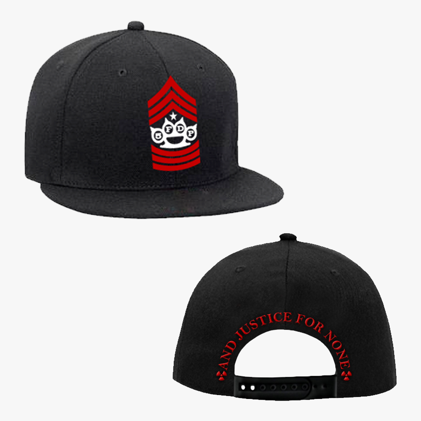 And Justice For None Chevron Snapback Cap - Five Finger Death Punch Cap, HD Png Download