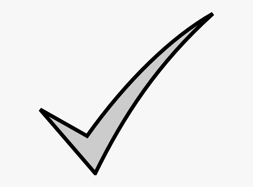 Tick Clipart Black And White, HD Png Download , Transparent Png Image