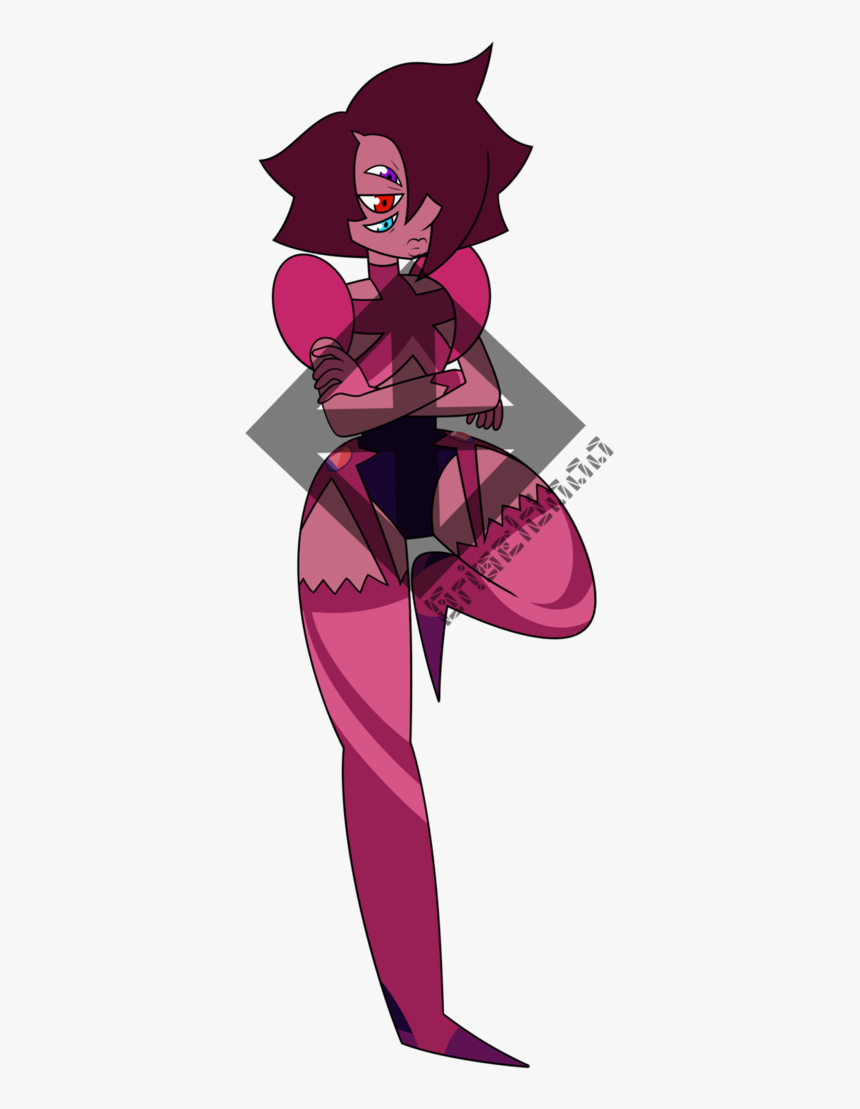 Garnet Ruby Rose Quartz - Gem Ocs Star Garnet, HD Png Download