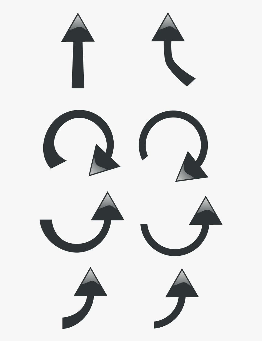 Vector Clip Art - Black Arrows, HD Png Download