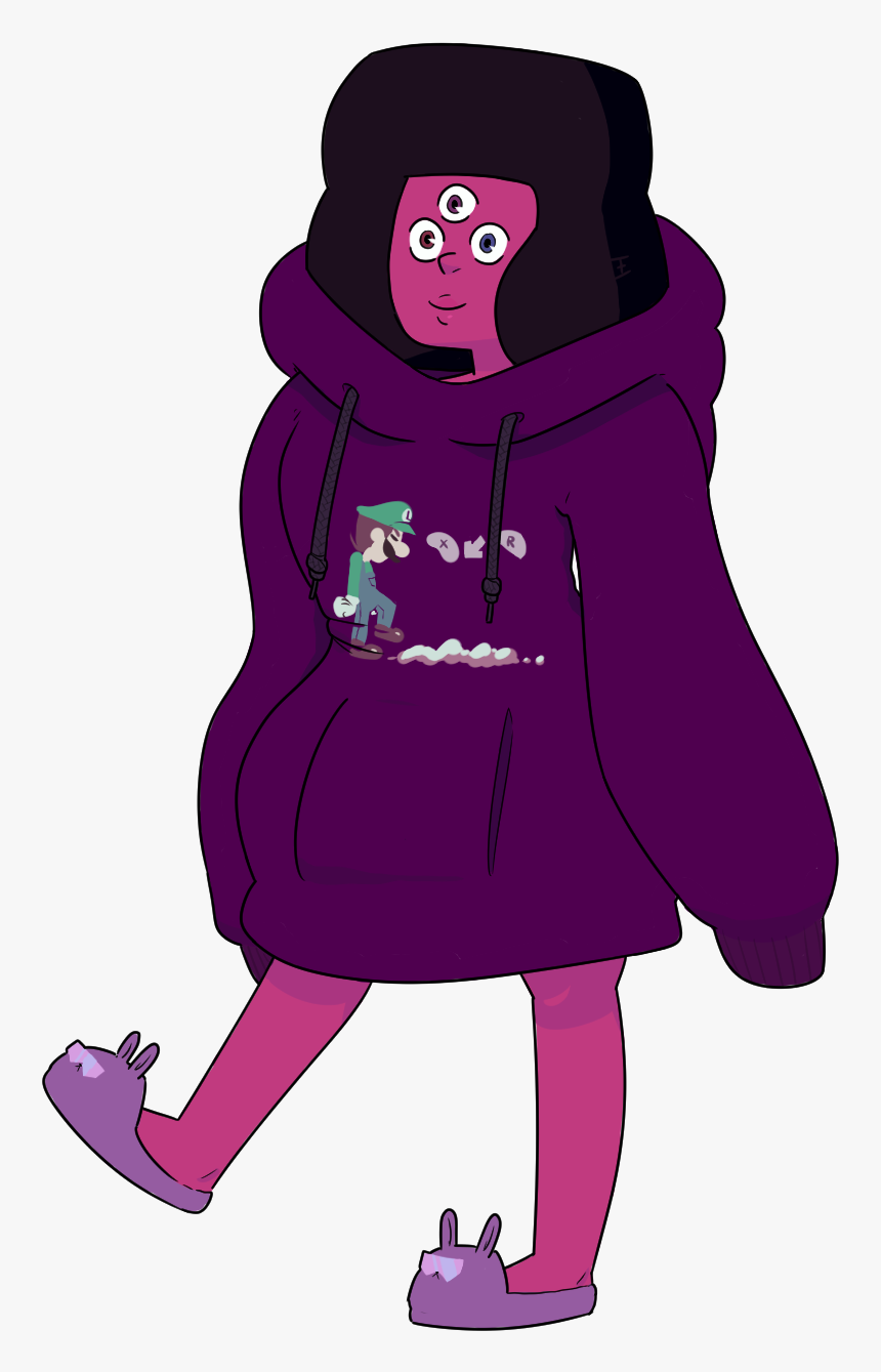 Pink Purple Mammal Fictional Character Violet Vertebrate - Illustration, HD Png Download