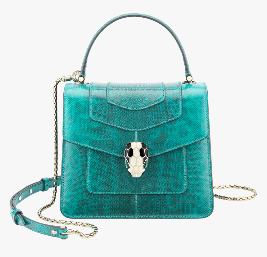 Transparent Shiny Eyes Png - Vintage Bvlgari Serpenti Bag, Png Download