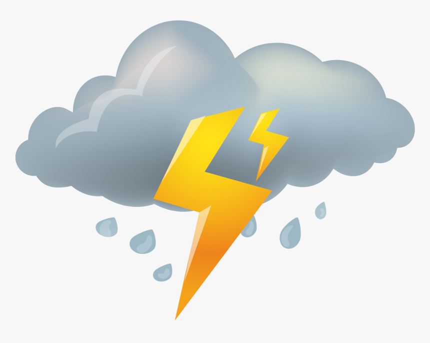 Rainy Weather Icon Material Png Download - Rainy Weather Patterns, Transparent Png