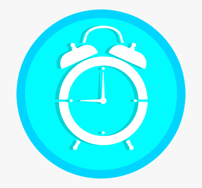 Clock, Time, Icon, Alarm, Design, Style, Flat, Business - Biểu Tượng Thời Gian, HD Png Download