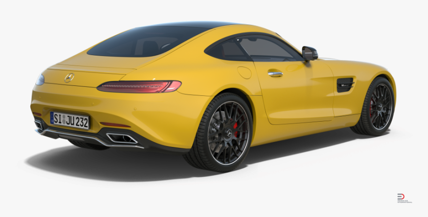 Mercedes Drawing Gtr Png Royalty Free - Supercar, Transparent Png