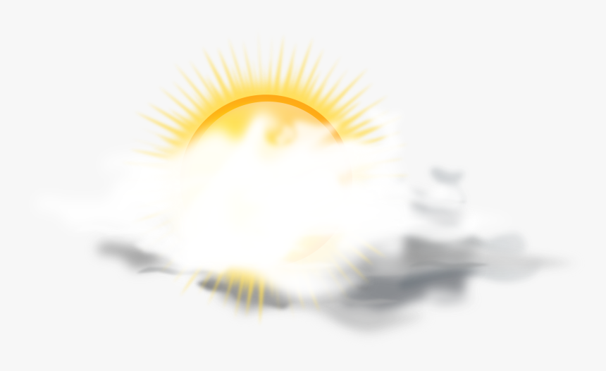 Cloudy Clip Arts - Cloudy Png Logo For Weather, Transparent Png