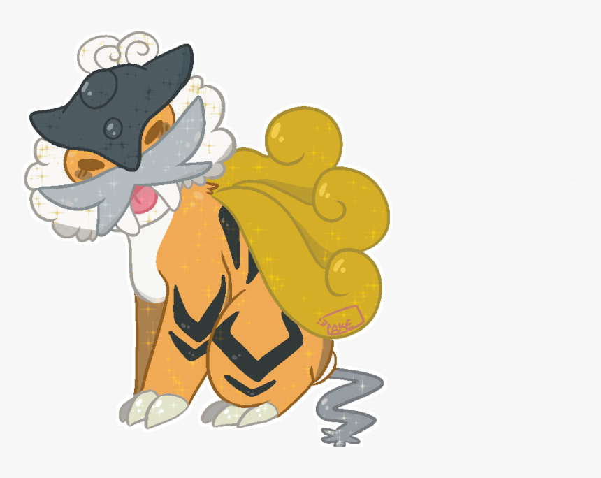 Shiny Pokemon Pokemon Raikou Shiny Raikou Sushicakes - Raikou Shiny Cute, HD Png Download