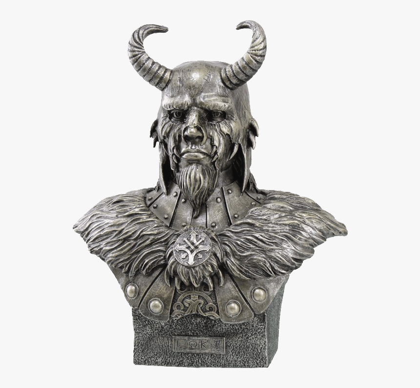 Loki Bust Statue, HD Png Download