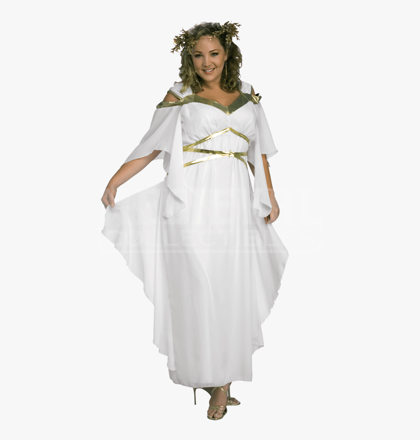 Womens Plus Size Roman Goddess Costume - Zodiac Sign Halloween Costume, HD Png Download