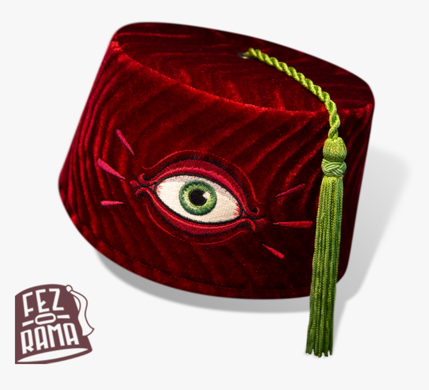 Red Fez With Eye, HD Png Download