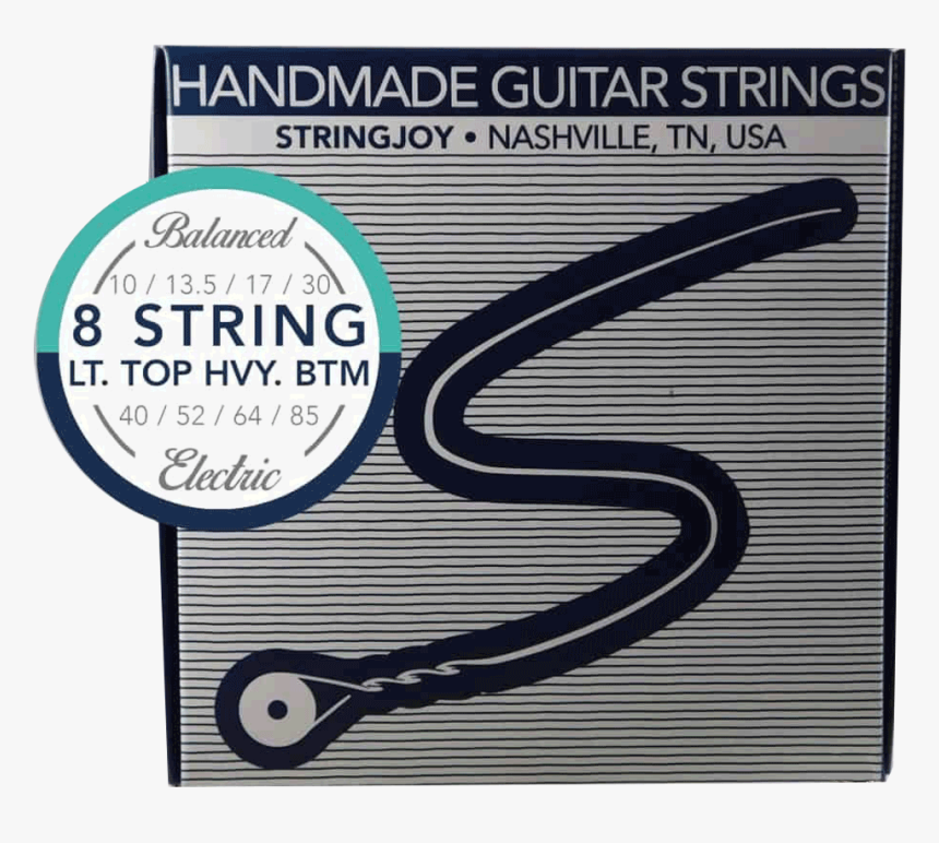 Stringjoy Nickel Alloy/hex 8 String Light Top Heavy - 85 Gauge Guitar ...