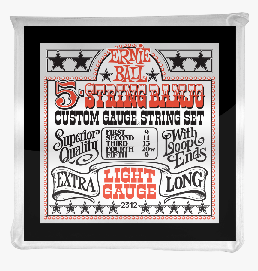 Ernie Ball Banjo Strings, HD Png Download