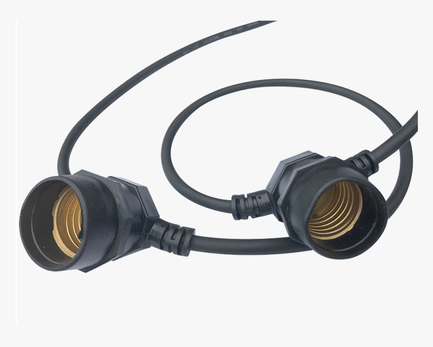 961527 String Light With Euro Plug & Weatherproof Socket, HD Png Download