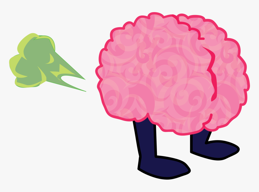Clipart Brain Fart, HD Png Download