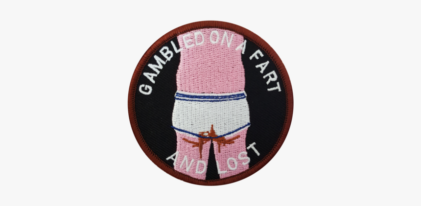 Gambled On A Fart Patch - Needlework, HD Png Download