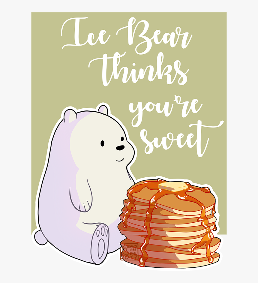 We Bare Bears Message, HD Png Download