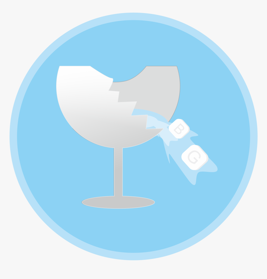 Break Glass - Wine Glass, HD Png Download