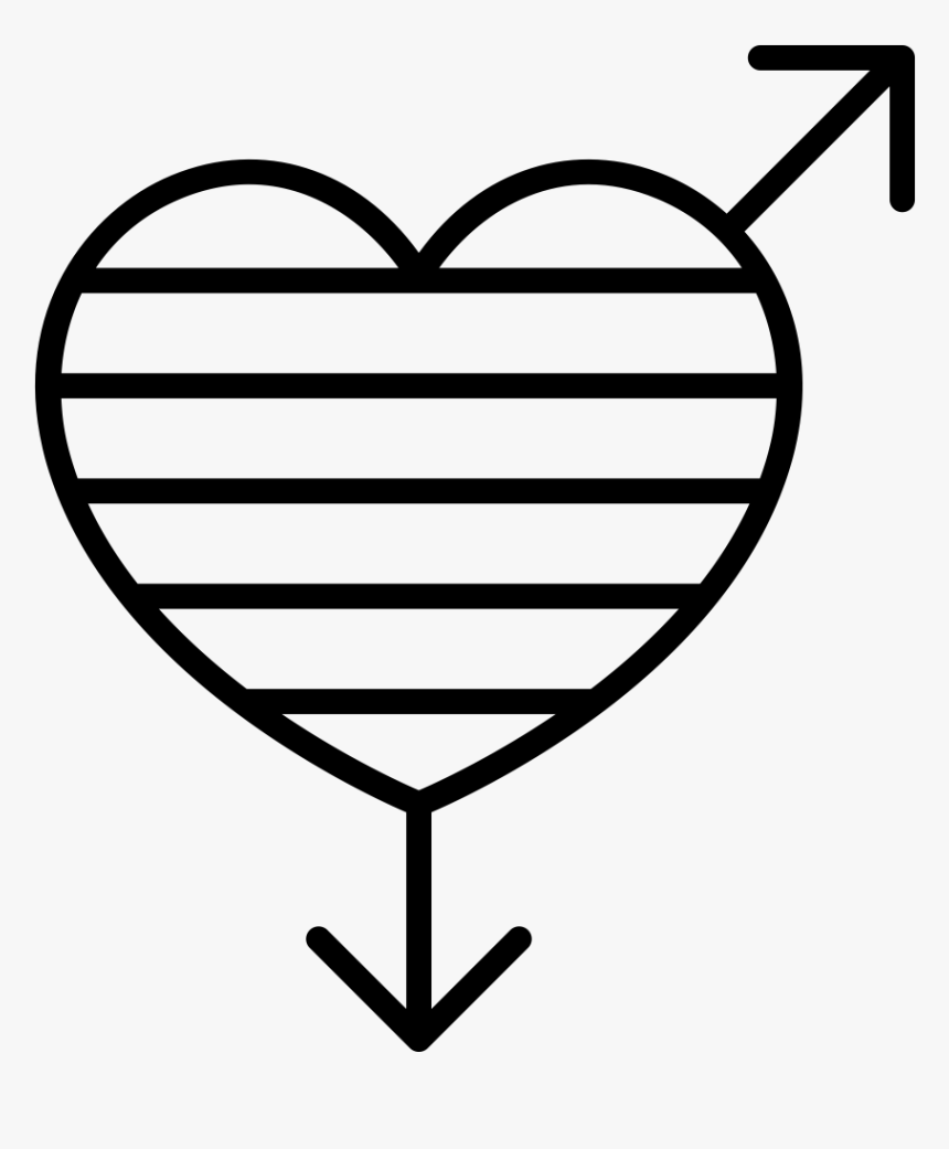 Here’s How To Give In Support Of Lgbt Rights This Valentine’s - 4th Of July Outline, HD Png Download