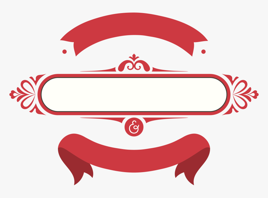 Red Tag Transprent Free Red And White Banner Hd Png Download