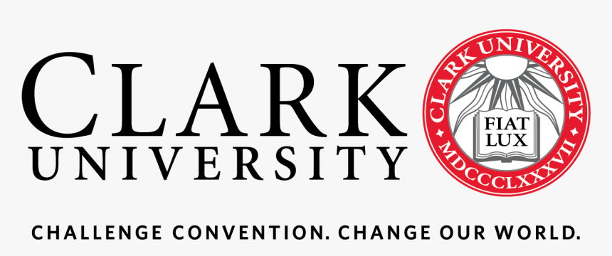Clark University Horizontal Red Tag - Wall Clock, HD Png Download