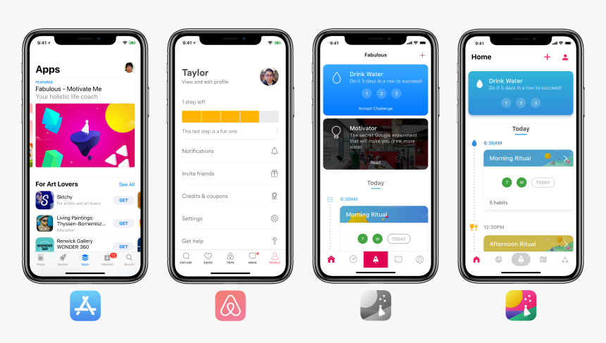 3rd Screen Shows How The App Potentially Look Like - Hamburger Menu Design Iphone, HD Png Download