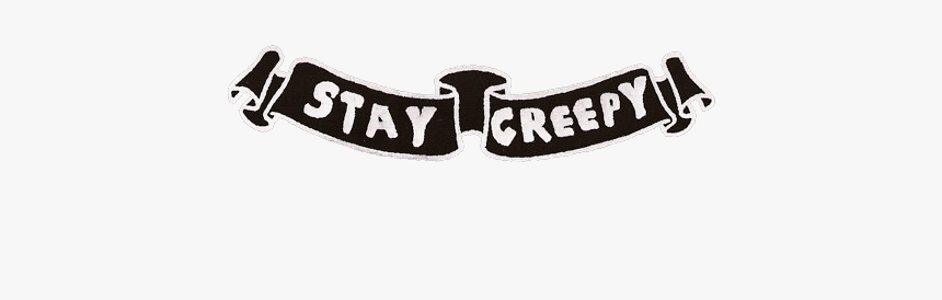 #banner #patch #tumblrpatch #sadtumblr #grunge #staycreepy - Label, HD Png Download