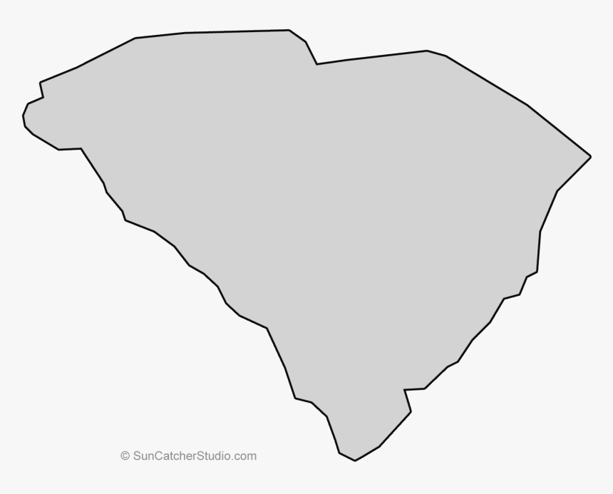 North Carolina State Outline Png - Illustration, Transparent Png