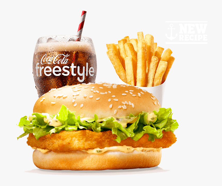 King Fish Burger King, HD Png Download