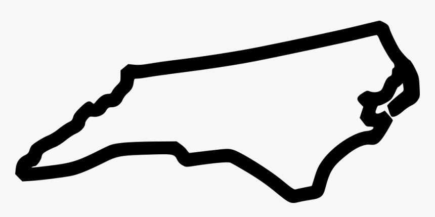 North Carolina - North Carolina Outline Svg, HD Png Download