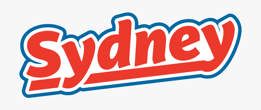 Sydney Retro Sign Png Graphic Cave - Graphic Design, Transparent Png